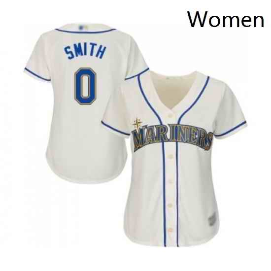 Womens Seattle Mariners 0 Mallex Smith Replica Cream Alternate Cool Base Baseball Jersey